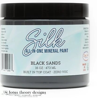 Цвят Black sands - Тебеширана боя