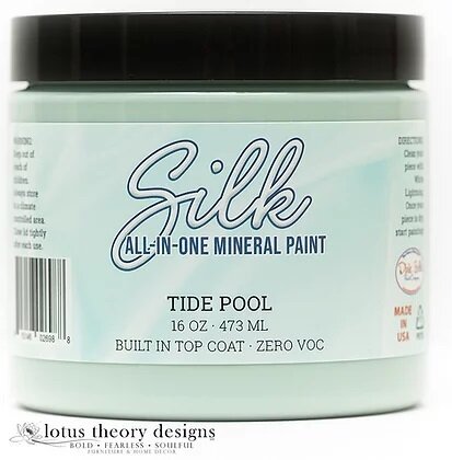 Цвят Tide pool - Тебеширана боя