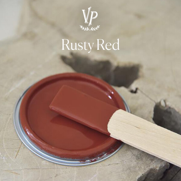Цвят Rusty red - Тебеширена боя