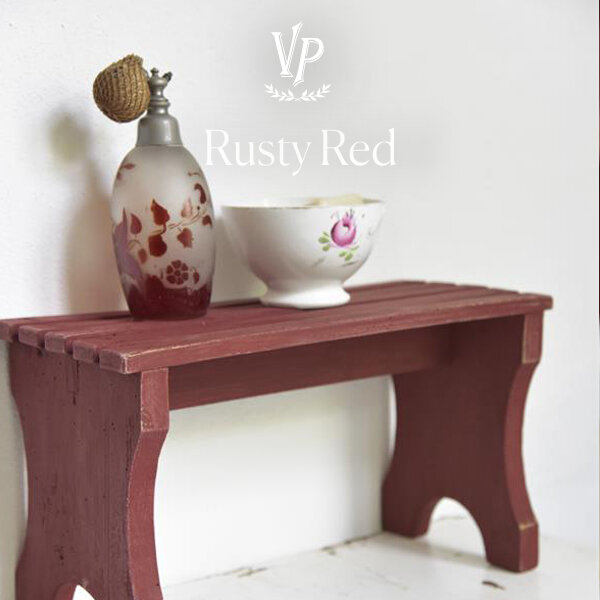 Цвят Rusty red - Тебеширена боя