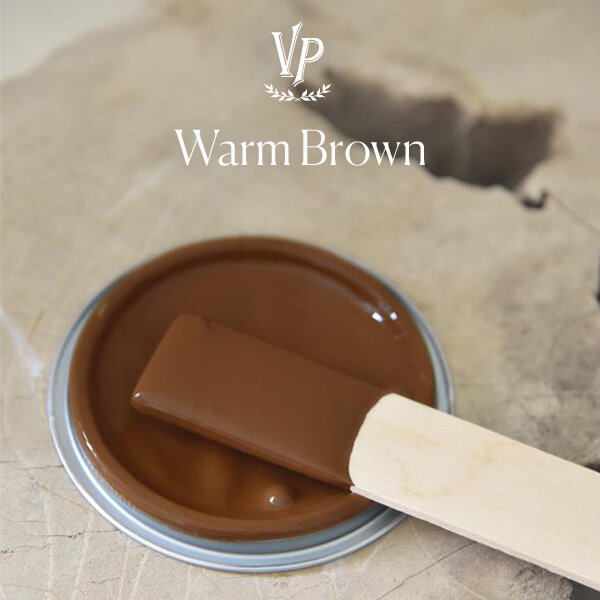 Цвят Warm brown - Тебеширена боя
