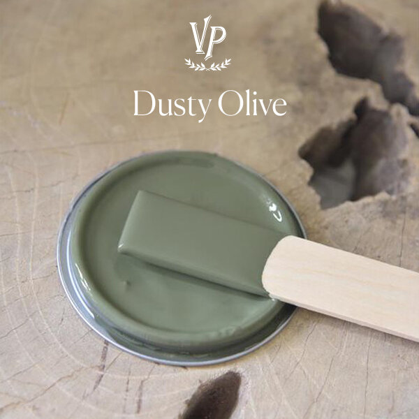 Цвят Dusty olive - Тебеширена боя