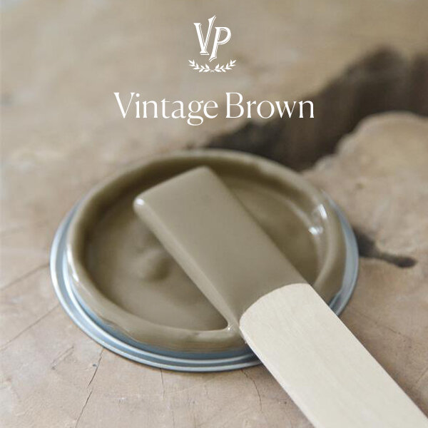 Цвят Vintage brown - Тебеширена боя