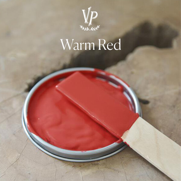 Цвят Warm red - Тебеширена боя