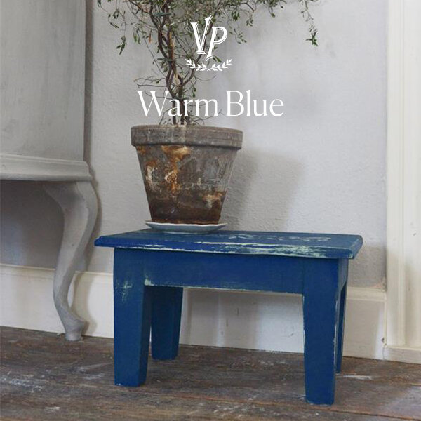 Цвят Warm blue - Тебеширена боя
