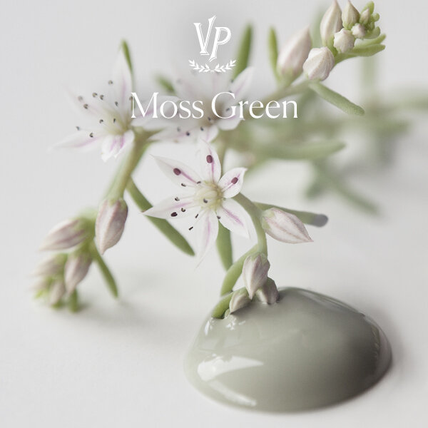Цвят Moss green - Тебеширена боя