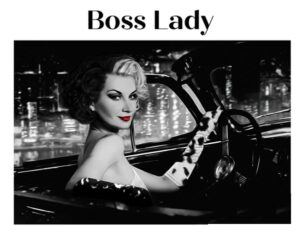 Декупажна хартия Boss Lady 30.5 x 45.75 см