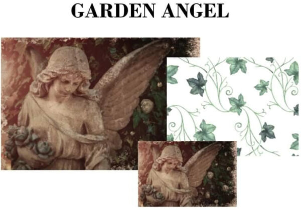 Декупажна хартия Garden Angel комплект от 3 хартии