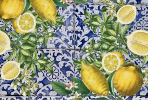 Декупажна хартия Mediterranean Lemons 50.80 х 76.20 см