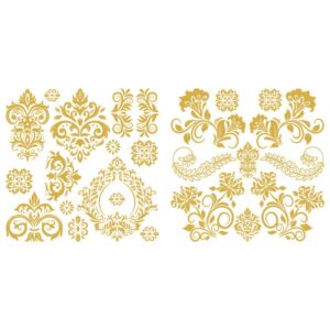 Трансферно изображение Rococo - Gold - 2 Pieces