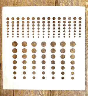 Универсален шаблон 40 x 40 см