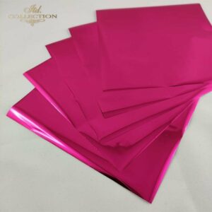 Фолио за декорация - strong pink
